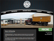 Tablet Screenshot of northwestrecyclinginc.com